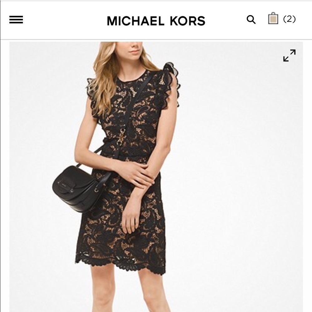 Michael Kors floral lace dress